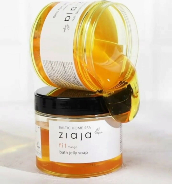 Ziaja Baltic Home Spa Fit Cleansing Bath Jelly with Mango Scent for Dry and Normal Skin 260ml