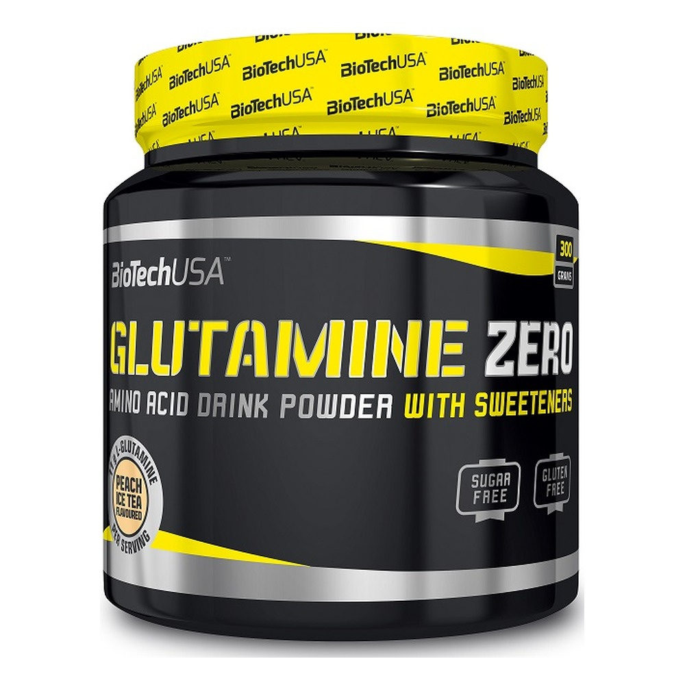 BioTechUSA Glutamine Zero L-glutamina w proszku, Cytryna 300g