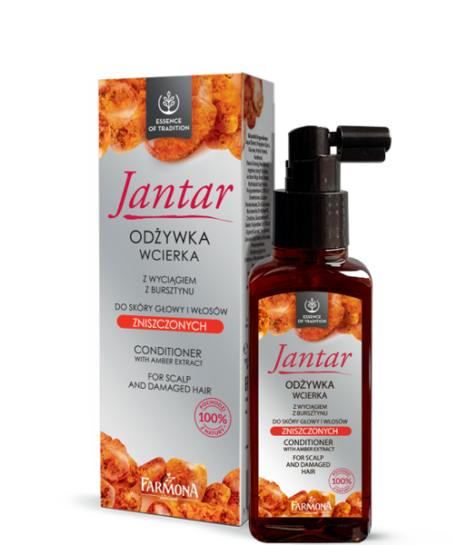 Jantar Hair Conditioner Amber Extract for Scalp and Damaged Hair 100ml