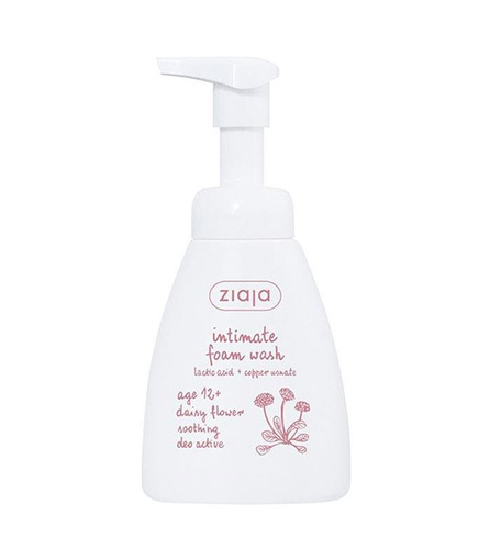 Ziaja Soothing Intimate Hygiene Foam for Girls and Teenagers Vegan 250ml