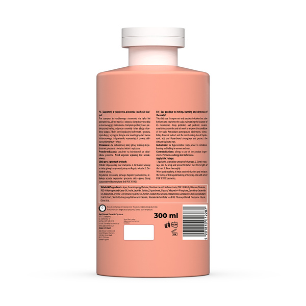 Apis Pick'N'Mix Care Me More Łagodzący Szampon do Wrażliwej Skóry Głowy Skłonnej do Podrażnień 300ml