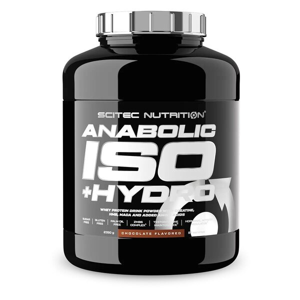 SciTec Anabolic Iso + Hydro, Cookies & Cream - 2350g