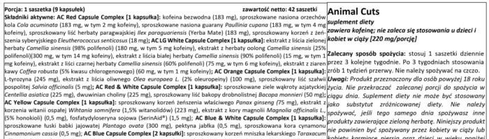 Animal Cuts Packs 42 Pakiety