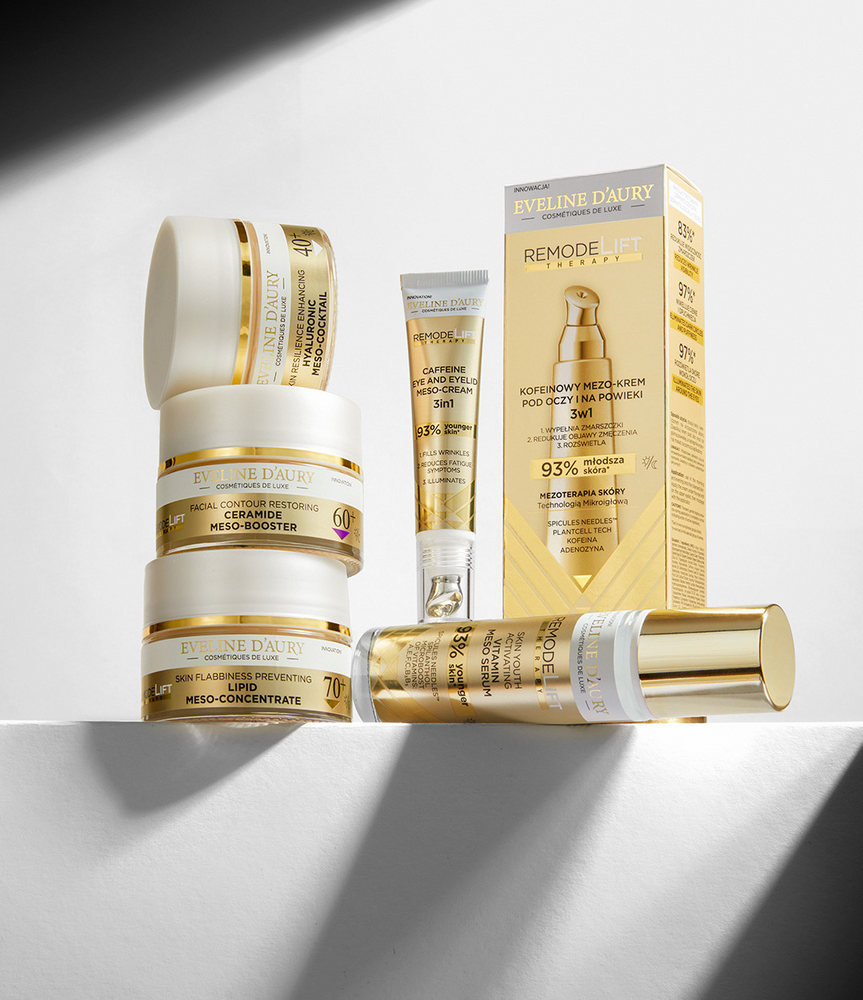 Eveline d'Aury Remodelift Therapy Caffeine Meso-Eye and Eyelid Cream 3in1 15ml