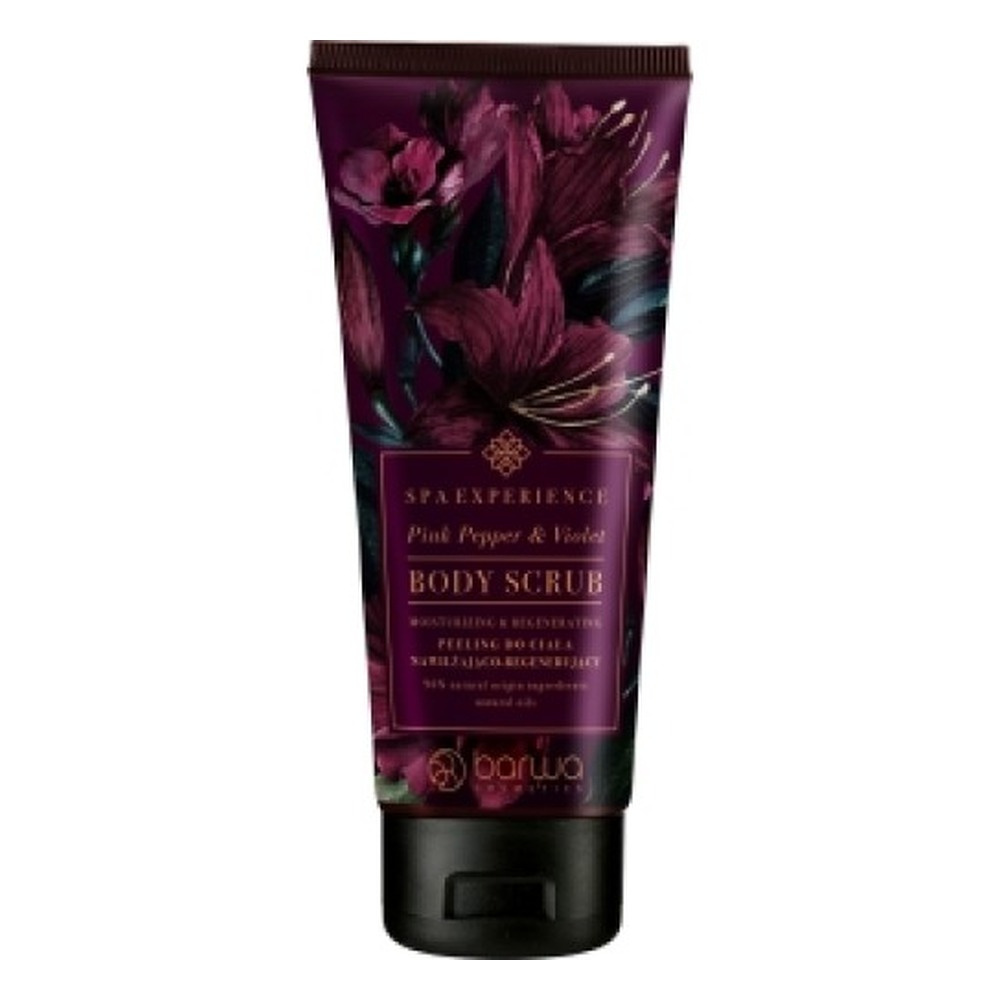 Barwa Spa Experience Nawilżająco - Regenerujący Peeling do Ciała Pink Pepper & Violet 180ml
