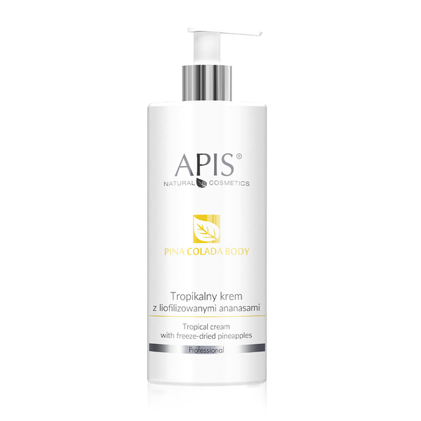 Apis Professional Pina Colada Tropical Cream with Freeze-Dried Pineapples 500ml