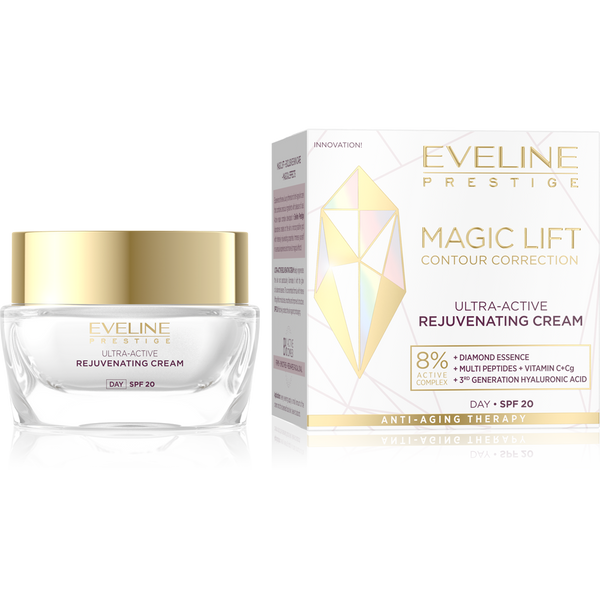 Eveline Magic Lift Ultra-Aktywny Krem Odmładzający SPF20 na Dzień 50ml
