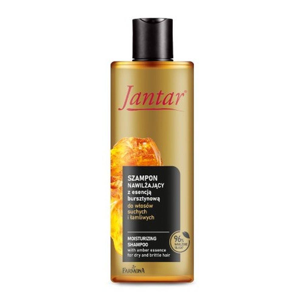 Jantar Szampon Nawilżający z Esencją Bursztynową do Włosów Suchych i Łamliwych 300ml