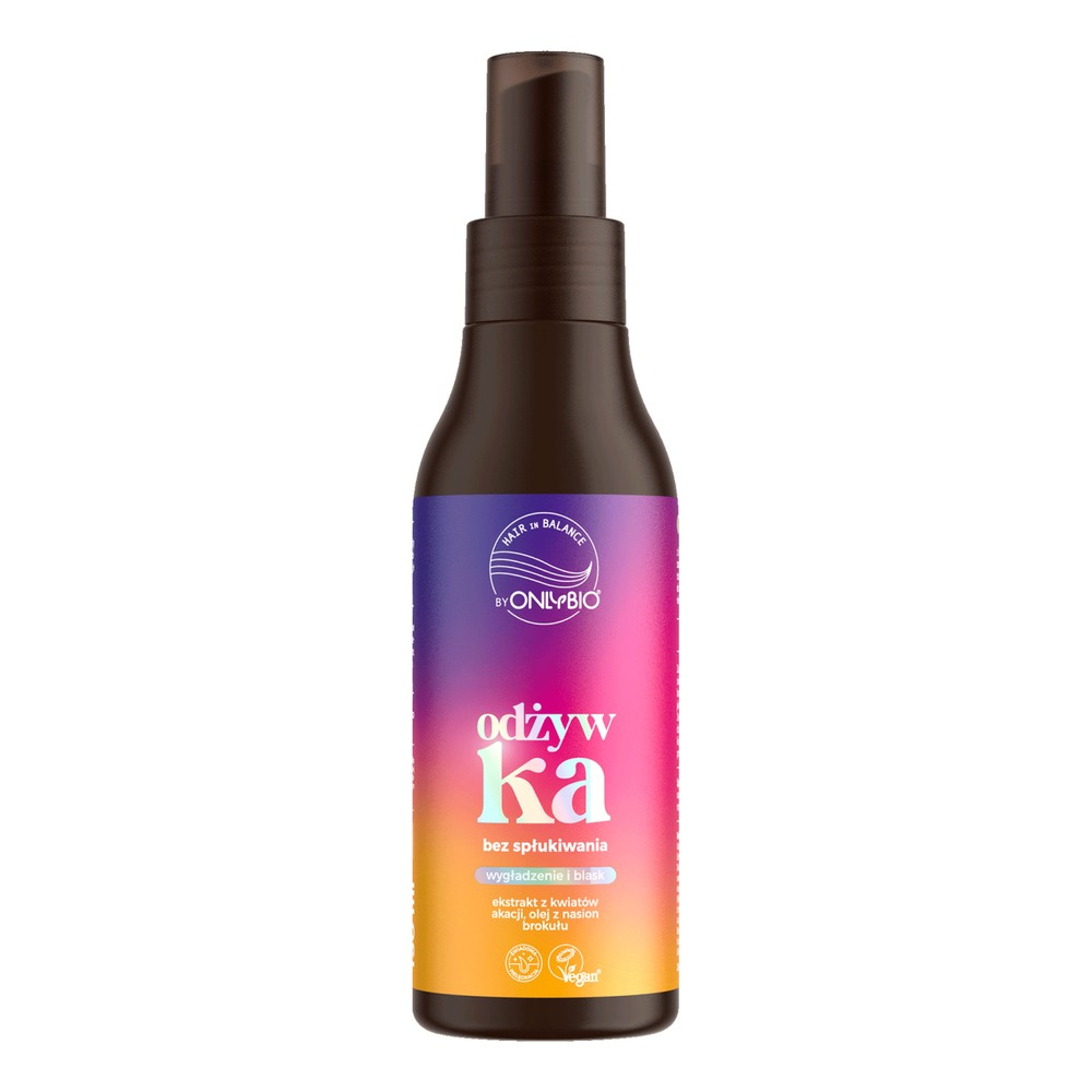 OnlyBio Hair in Balance Odżywka bez Spłukiwania dla Szorstkich Plączących się.Włosów 150ml