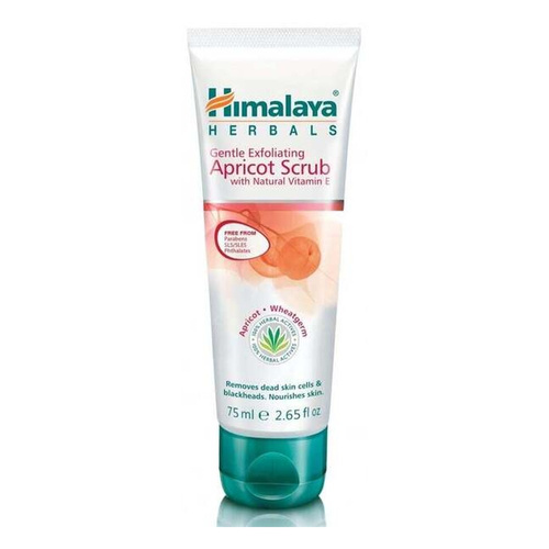 Himalaya Delikatnie Złuszczający Peeling Morelowy dla każdego Rodzaju Skóry 75ml
