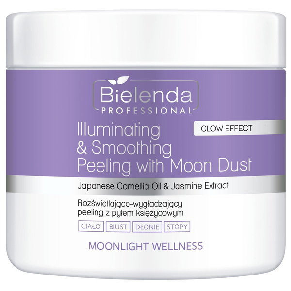 Bielenda Professional Peeling Rozświetlająco-Wygładzający z Pyłem Księżycowym 500ml