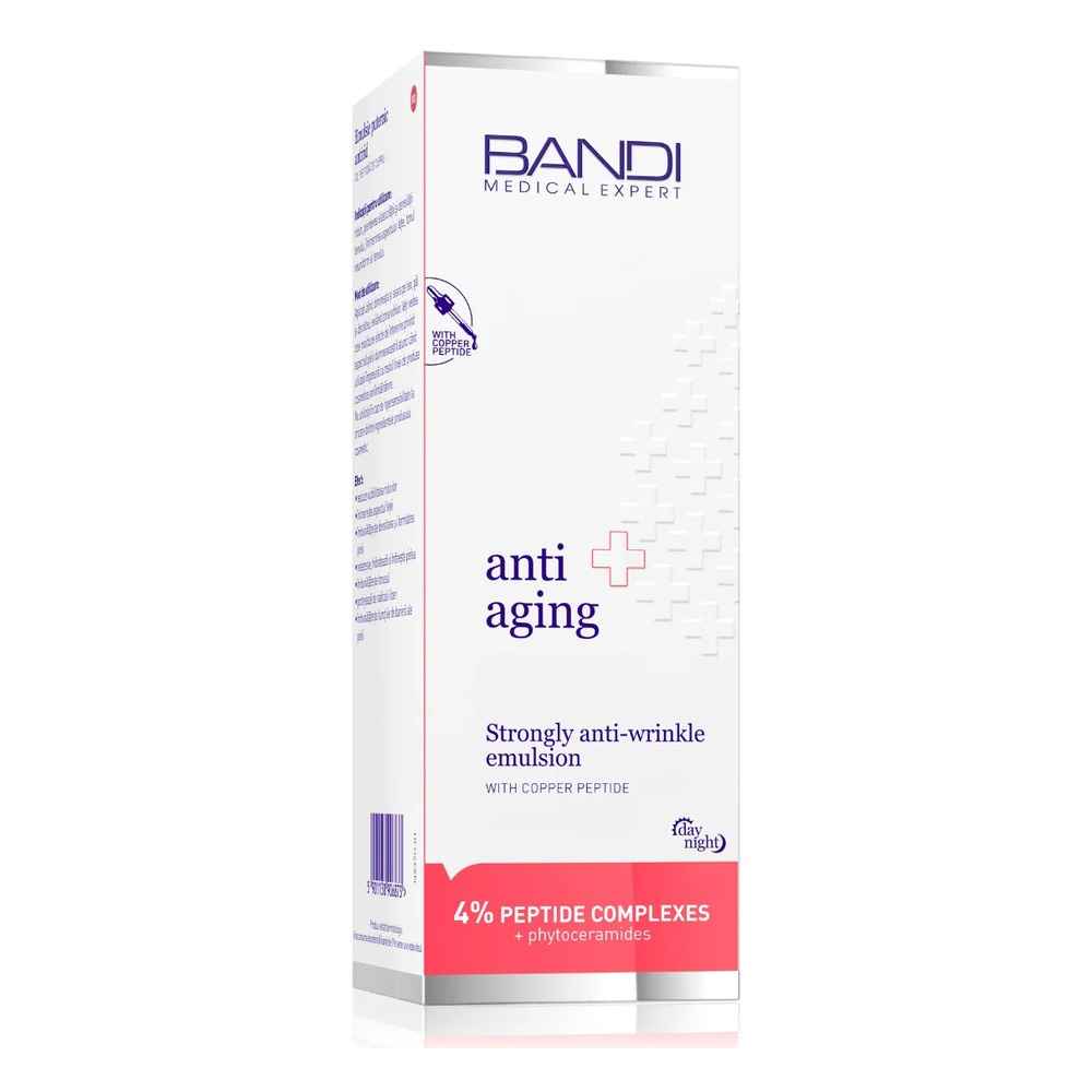 Bandi Medical Expert Emulsja Silnie Przeciwzmarszczkowa z Peptydem Miedziowym 50ml
