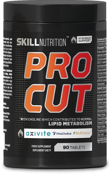 Skill Nutrition Pro Cut 90 tablets Fat Metabolism Support