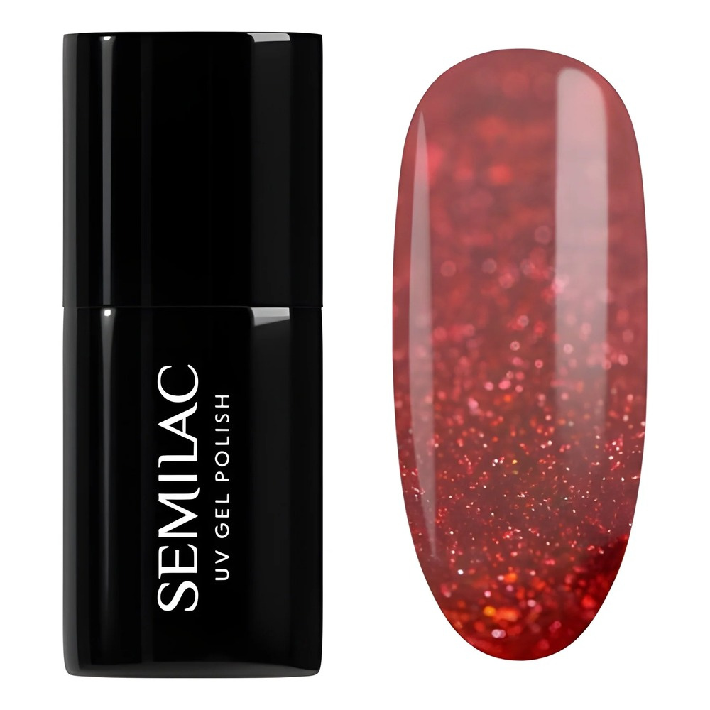 Semilac Winter Hybrid Gel Polish 609 Snow Berries 7ml