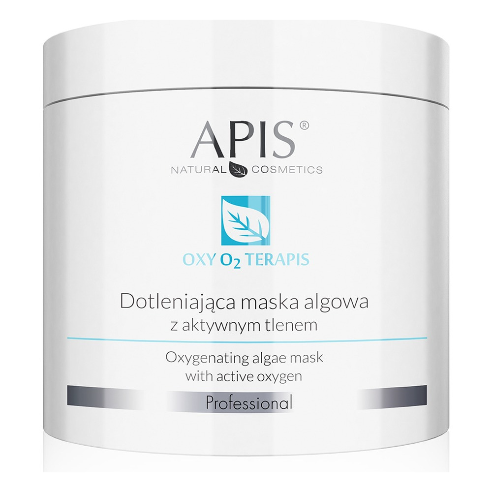 Apis Professional Oxy O2 Therapies Dotleniająca Maska Algowa z Aktywnym Tlenem dla Cery Szarej i Zmęczonej 200g