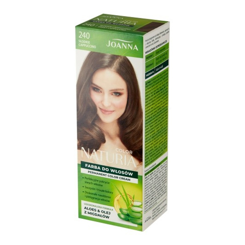 Joanna Naturia Color Farba do Włósów 240 Słodkie Cappucino 100ml