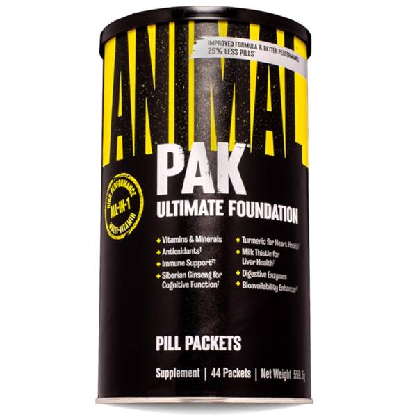 Animal Pak Packs -44 Packs