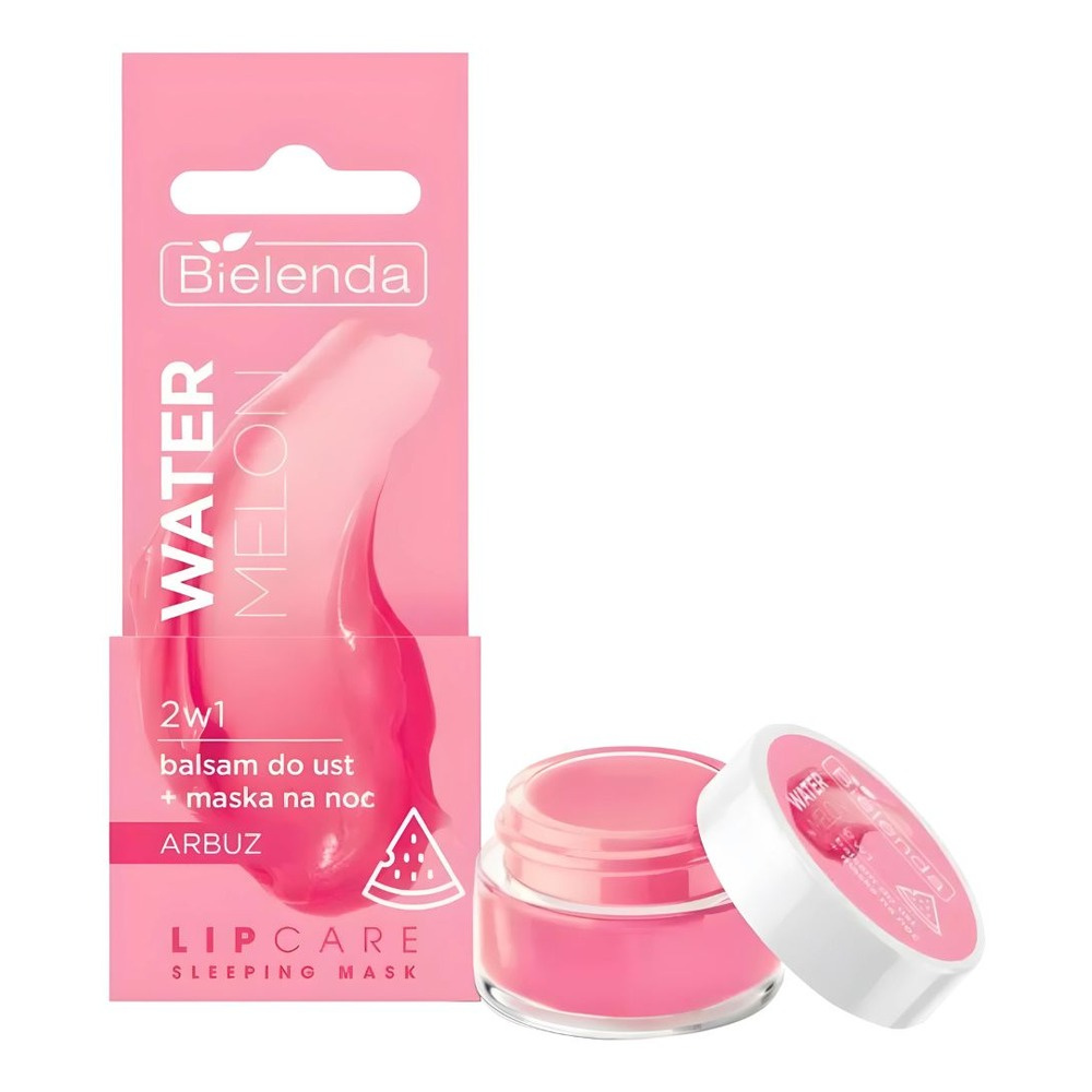 Bielenda Lip Care Arbuz Balsam do Ust + Maska na Noc 2w1 10g