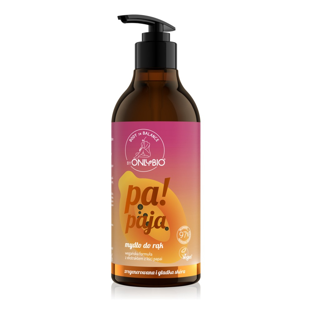OnlyBio Hand in Balance Moisturizing Hand Soap Papaya 500ml