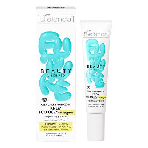 Bielenda Future Beauty Liquid Crystal Eye Cream - Energizer Brightening Shadows for Day and Night 15ml