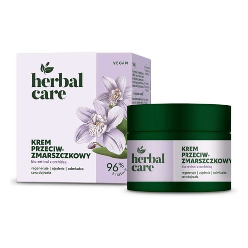Farmona Herbal Care Anti-Wrinkle Cream Bio-Retinol with Orchid for Mature Skin Day and Night 50ml
