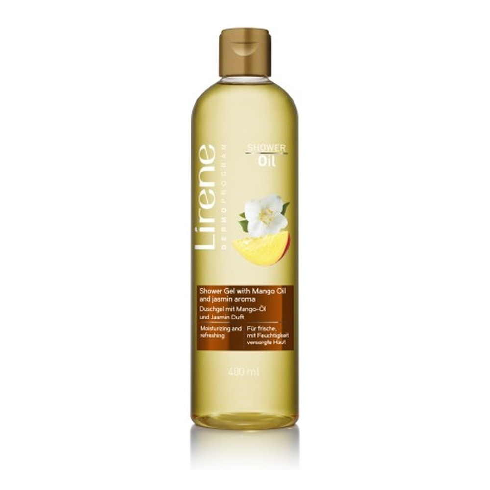 Lirene Głęboko Nawilżający Żel pod Prysznic Olejek z Mango z Nutą Jaśminu 400ml