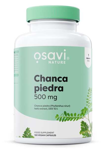 Osavi Chanca Piedra 500mg Phyllanthus Niruri Extract 120 Vegan Caps