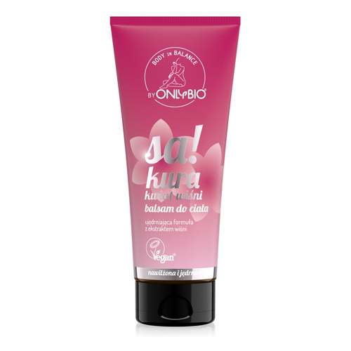 OnlyBio Body in Balance Moisturizing Body Lotion Sakura Cherry Blossom 200ml
