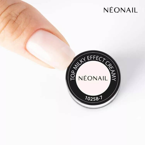 NeoNail UV/LED Soak Off Top Hybrydowy Milky Effect Creamy 7.2ml