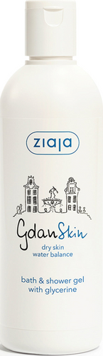 Ziaja GdanSkin Glycerin Shower and Bath Gel for Dry and Very Dry Skin 300ml