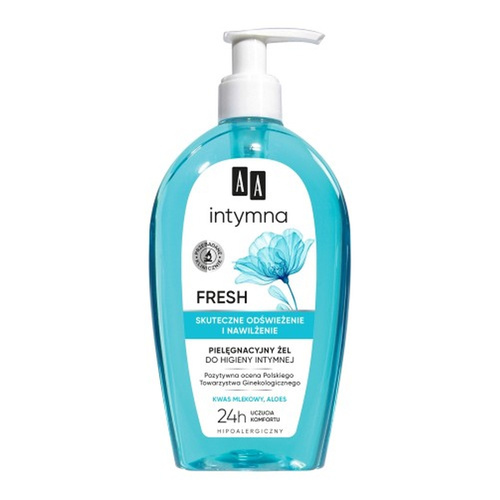 AA Intymna Fresh Delikatny Żel do Higieny Intymnej 300ml