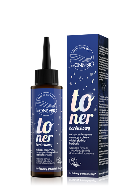 OnlyBio Hair in Balance Toner Borówkowy 100ml