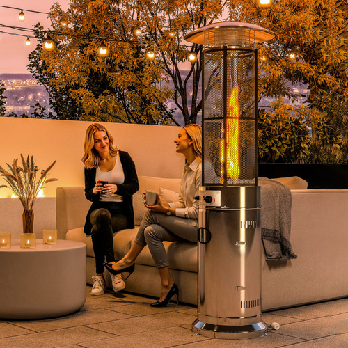 Outsunny 11Kw Adjustable Heat Gas Patio Heater
