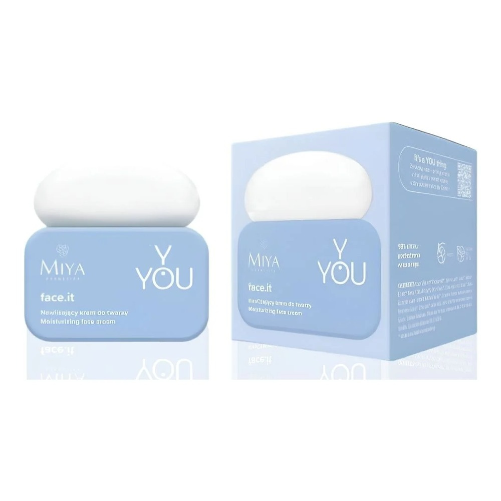 Miya Cosmetics Face.It Nawilżający Krem do Twarzy 50ml