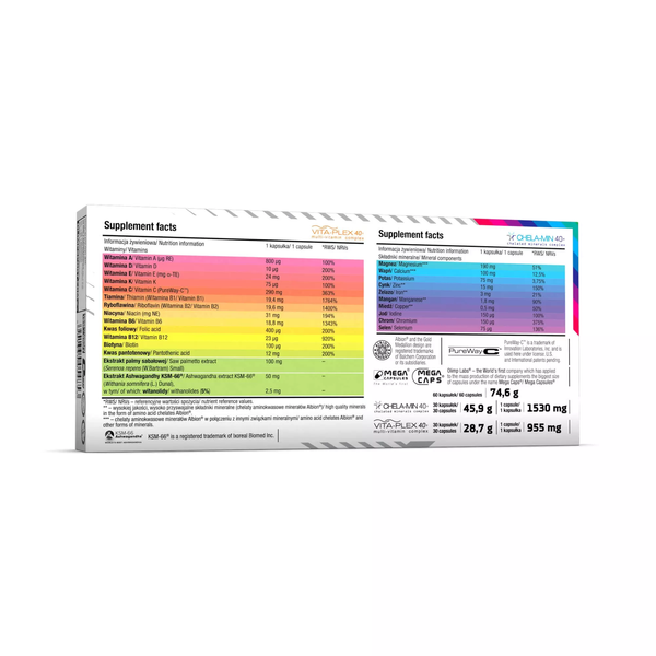 Olimp Vita-Min Multiple Sport 40+ 60 Kapsułek