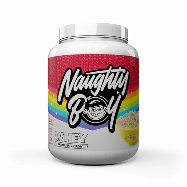 Naughty Boy Advanced Whey Rainbow Charms Whey Protein for Muscle Growth 2010g