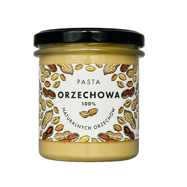 Młyn Kopytowa Skarby Młyna 100% Naturalna Pasta Orzechowa Arachidowa Masło Orzechowe 300g