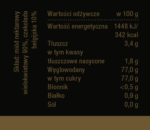 Bona Honey with Belgian Chocolate Natural Delicious Flavor 245g