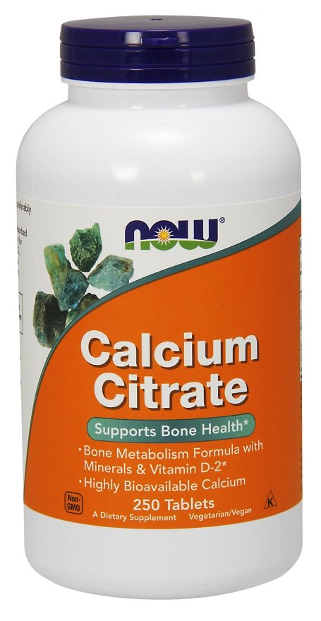 Calcium Citrate with Minerals & Vitamin D-2 - 250 tabs