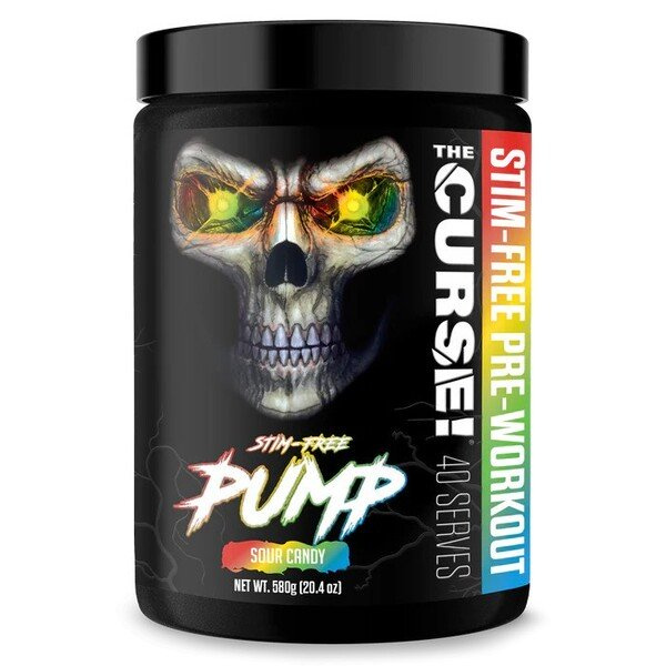JNX Sports The Curse! Stim-Free Pump Pre-Workout Powder for Muscle Pump 580g