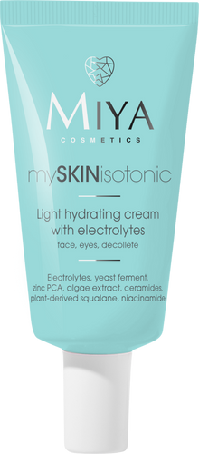 Miya mySKINisotonic Lekki Krem Nawadniający z Elektrolitami dla Skóry Tłustej i Mieszanej 40ml