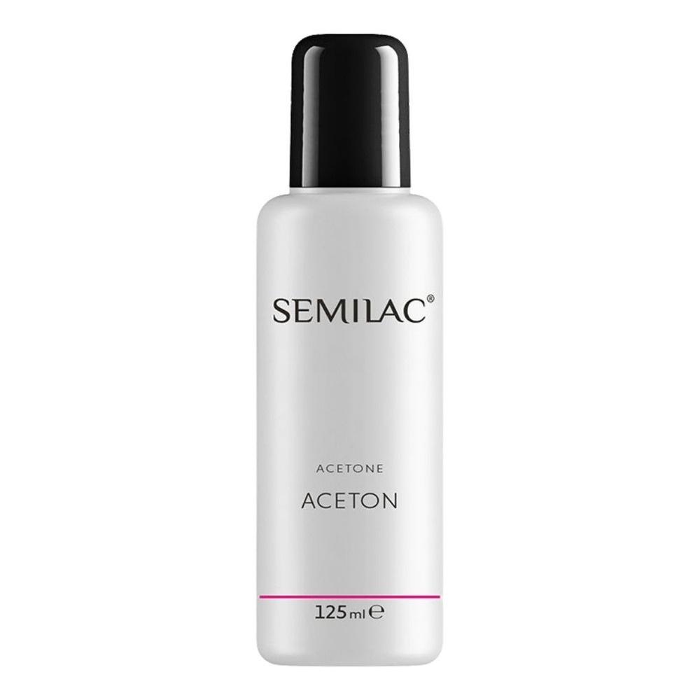 Semilac Acetone Zmywacz do Paznokci 125ml