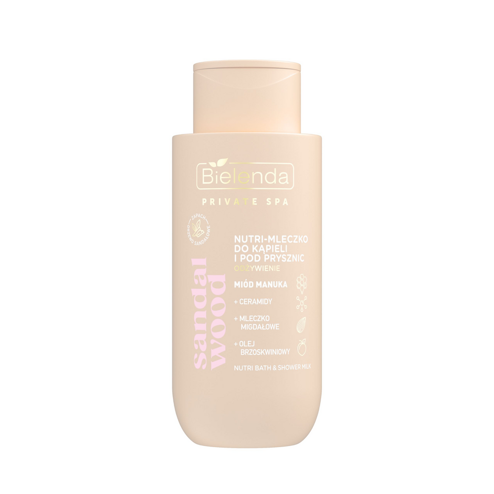 Bielenda Private Spa Nourishing Nutri-Milk for Bath and Shower Sandal Wood 300ml
