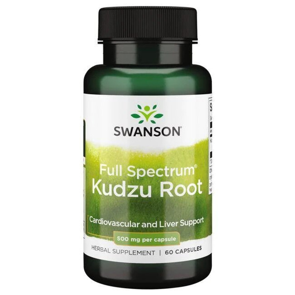 Swanson Full Spectrum Kudzu Root 500mg 60 Capsules