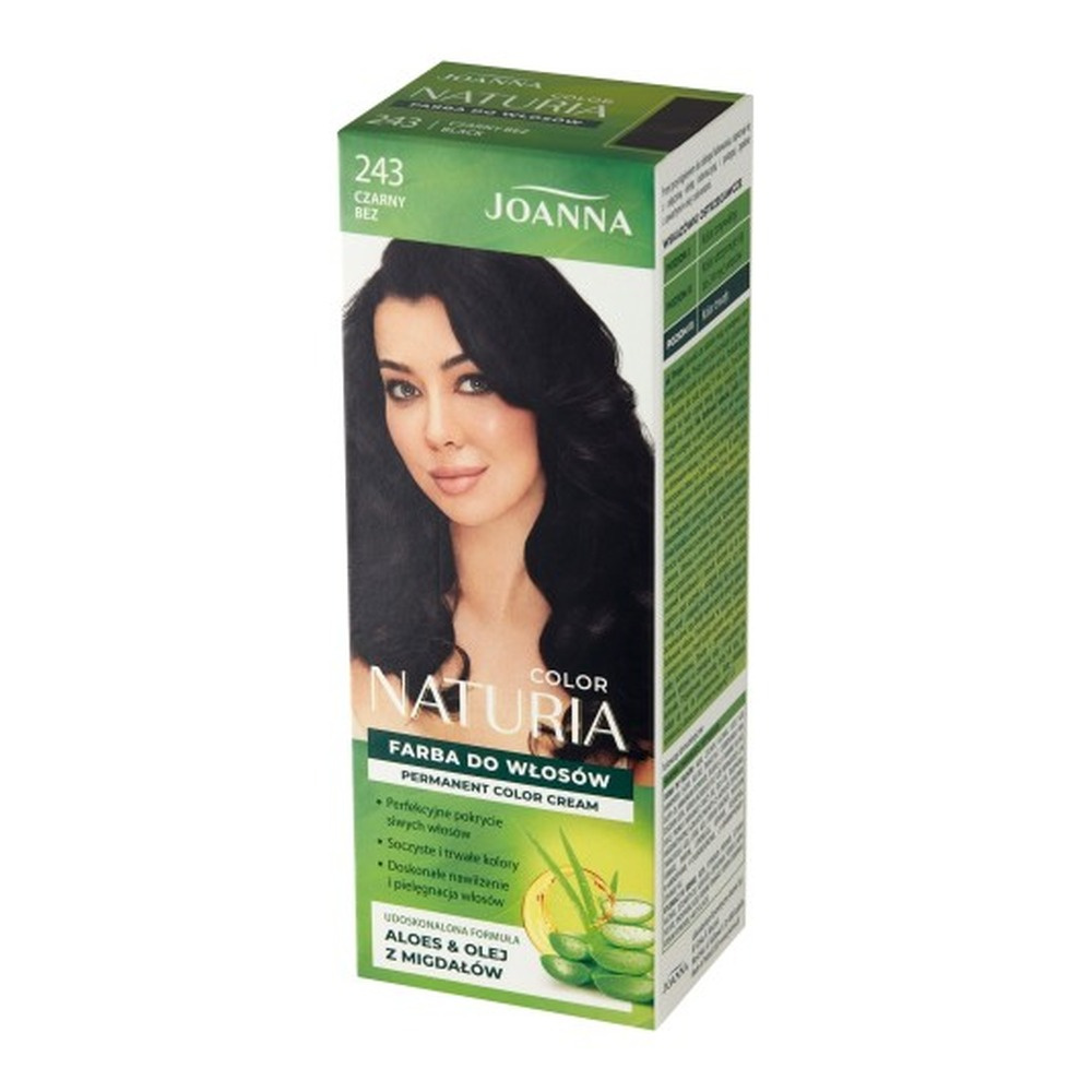 Joanna Naturia Color Farba do Włosów 243 Czarny Bez 100ml