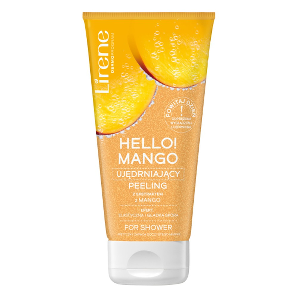 Lirene Hello Mango! Ujędrniający Peeling do Ciała z Ekstraktem z Mango 175g