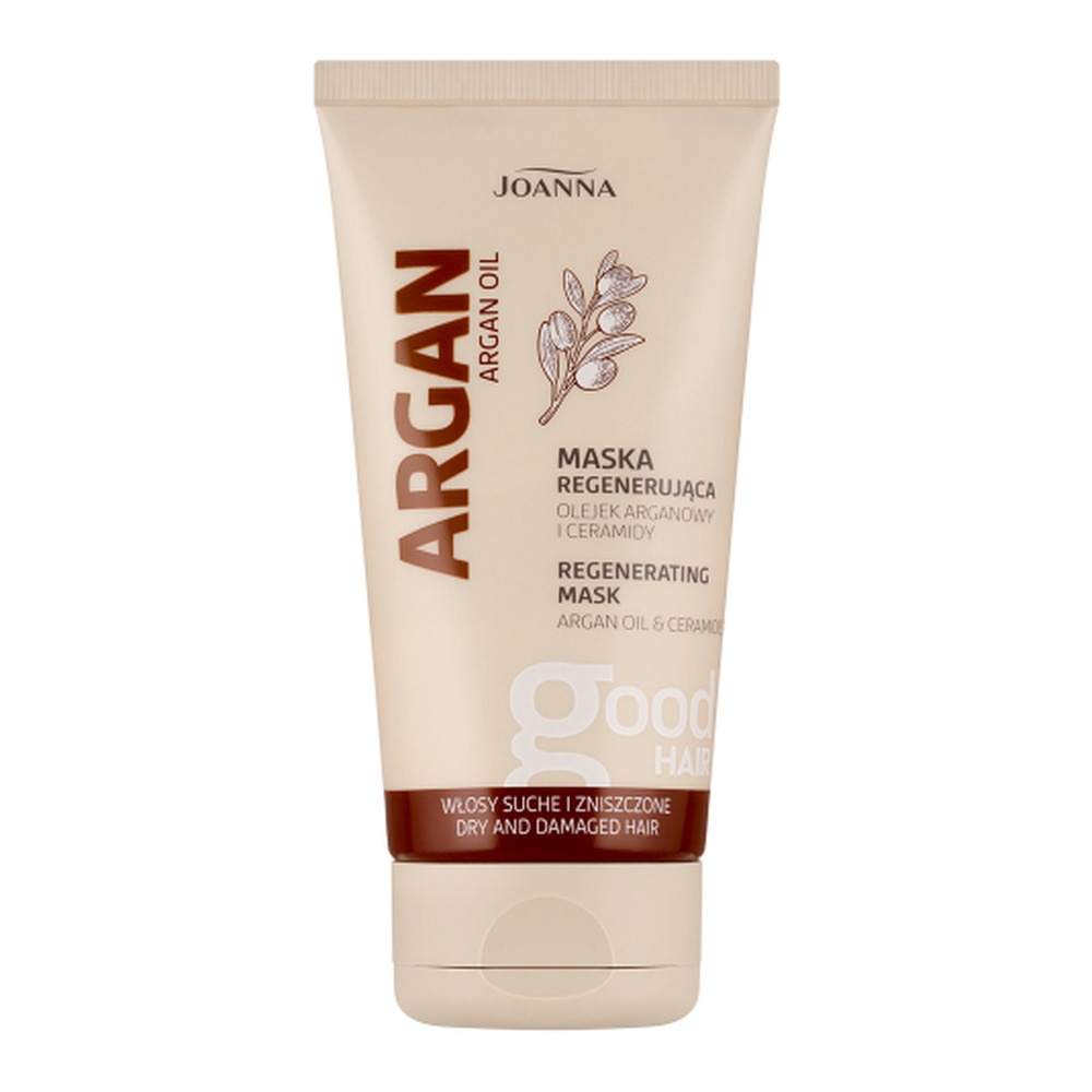 Joanna Argan Oil Regenerująca Maseczka z Olejkiem Arganowym dla Włosów Suchych i Zniszczonych 150g