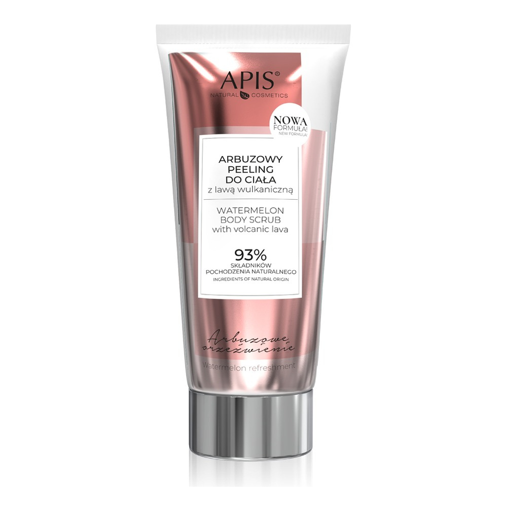 Apis Arbuzowe Orzeźwienie Arbuzowy Peeling do Ciała z Lawą Wulkaniczną 200ml