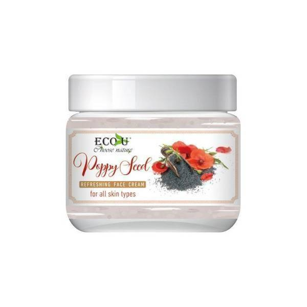Eco U Virgin Poppy Seed  Refreshing Face Cream 50ml