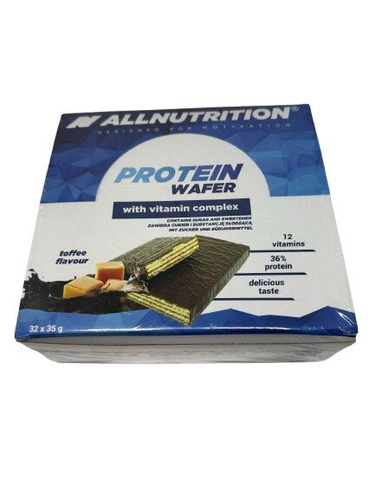 AllNutrition Protein Wafer Bar Toffee 32x35g